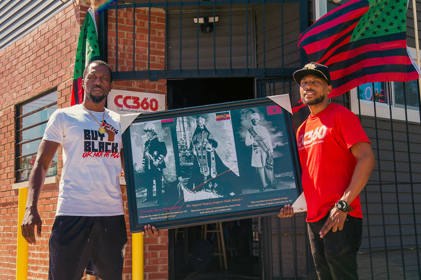 "BUY BLACK Or Not At All" White Short-Sleeve T-Shirt