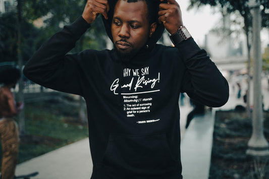 "Why We Say Grand Rising" Black Hoodie